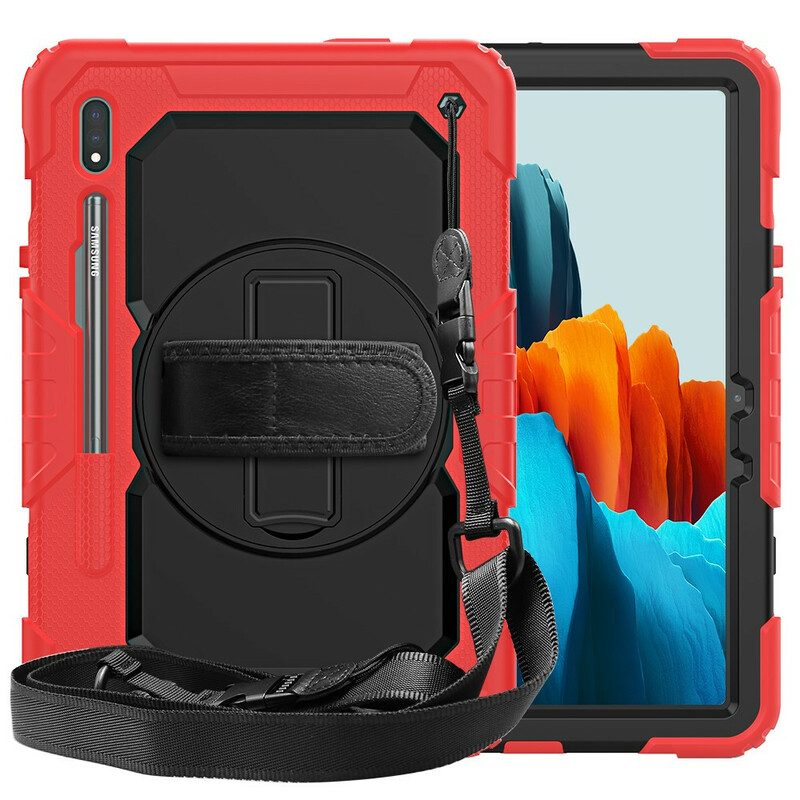 Cover Samsung Galaxy Tab S8 / Tab S7 Multifunzionale Bicolore