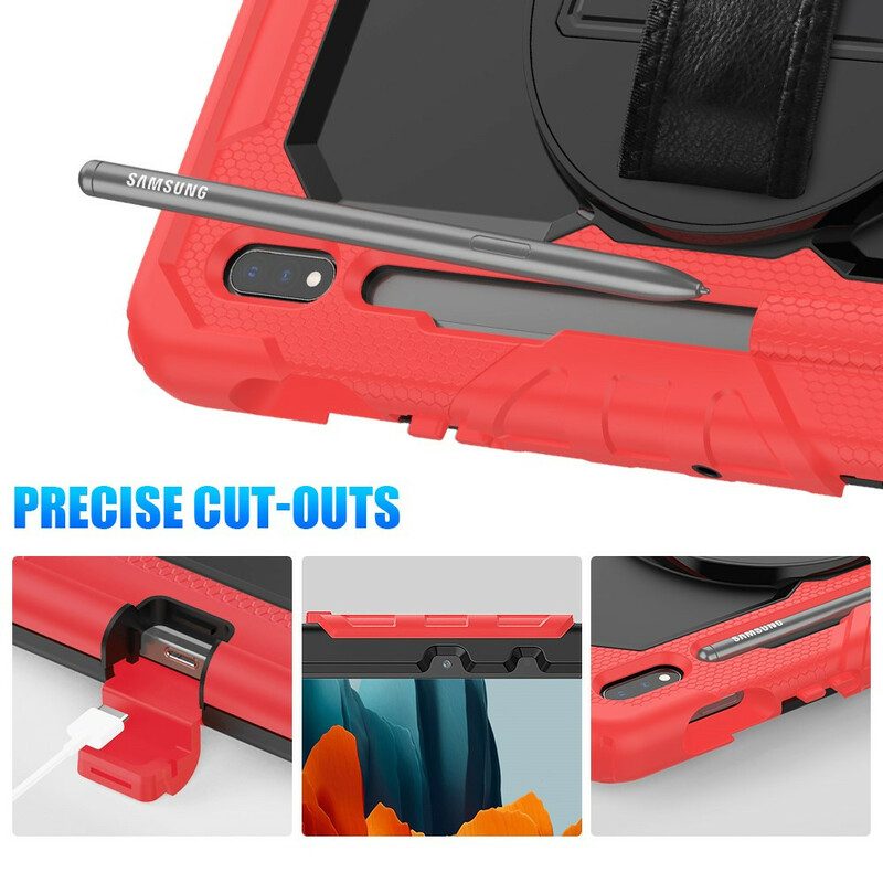 Cover Samsung Galaxy Tab S8 / Tab S7 Multifunzionale Bicolore