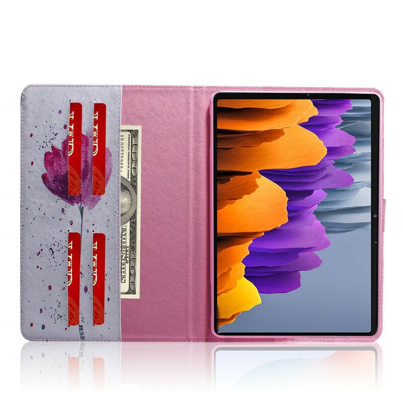 Cover Samsung Galaxy Tab S8 / Tab S7 Papavero