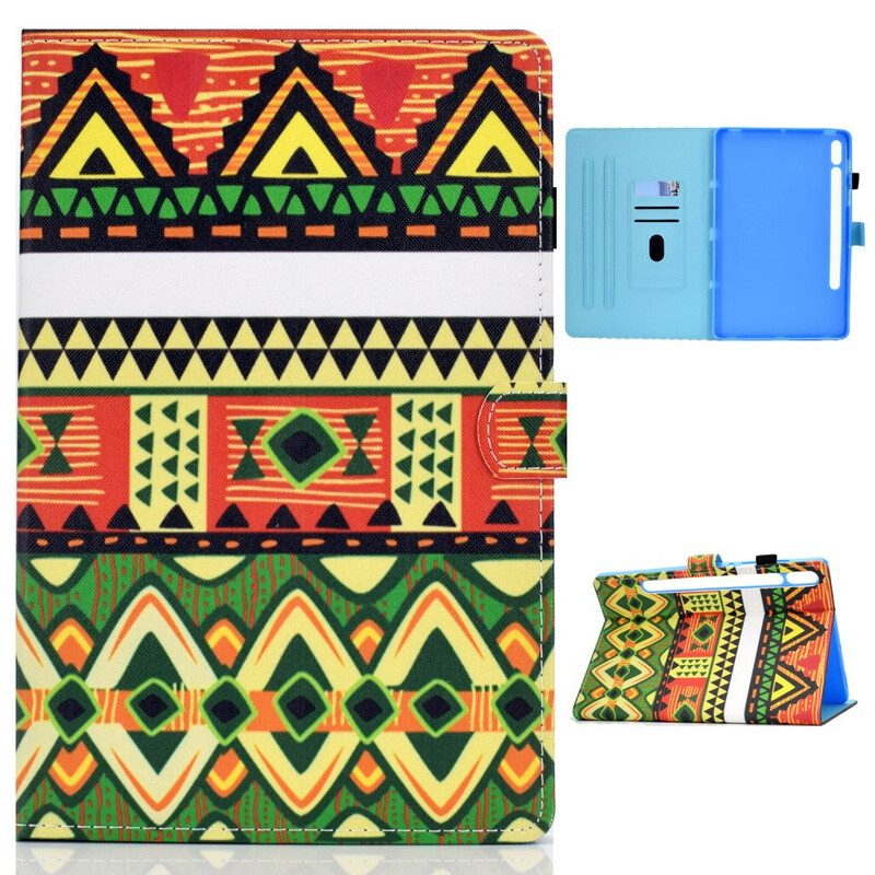 Custodia in pelle Samsung Galaxy Tab S8 / Tab S7 Azteco