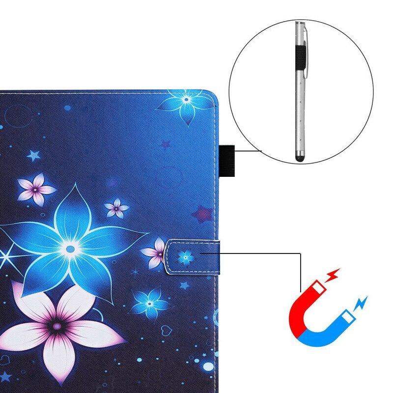 Custodia in pelle Samsung Galaxy Tab S8 / Tab S7 Floreale