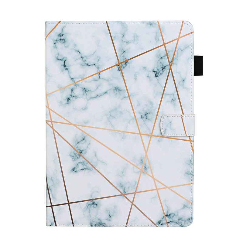 Custodia in pelle Samsung Galaxy Tab S8 / Tab S7 Marmo