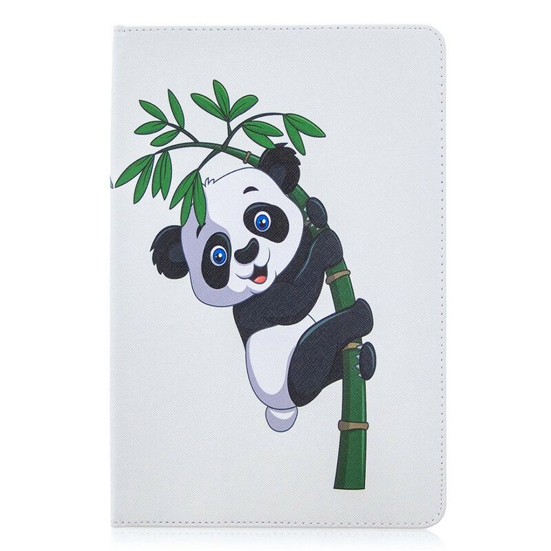 Custodia in pelle Samsung Galaxy Tab S8 / Tab S7 Motivo Con Stampa Panda