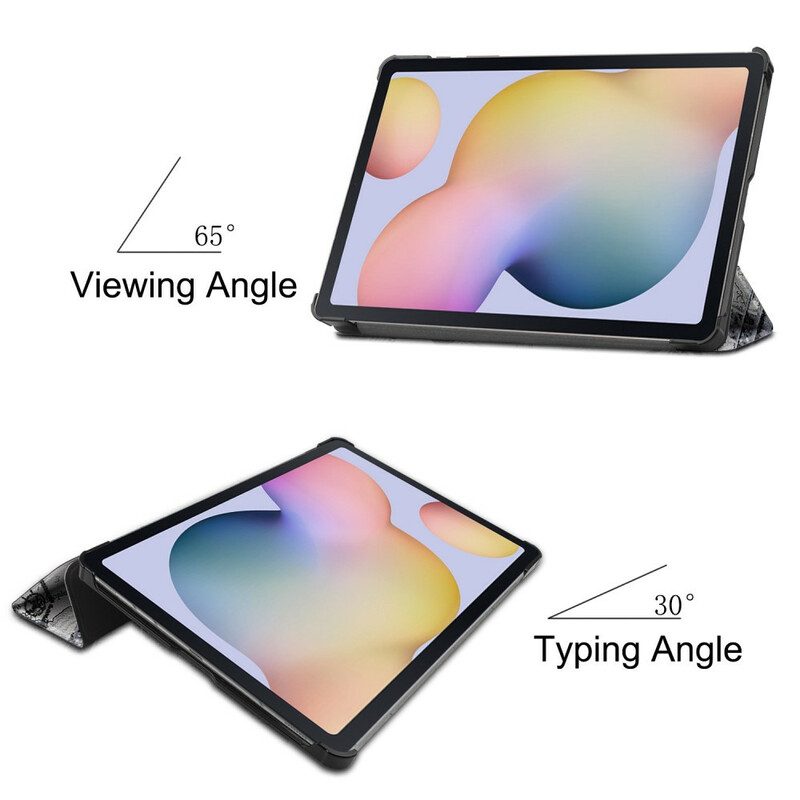 Custodia Samsung Galaxy Tab S8 / Tab S7 Porta Stilo Torre Eiffel
