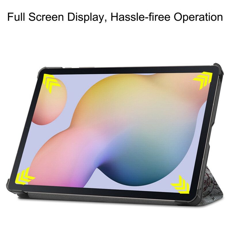Custodia Samsung Galaxy Tab S8 / Tab S7 Porta Stilo Torre Eiffel