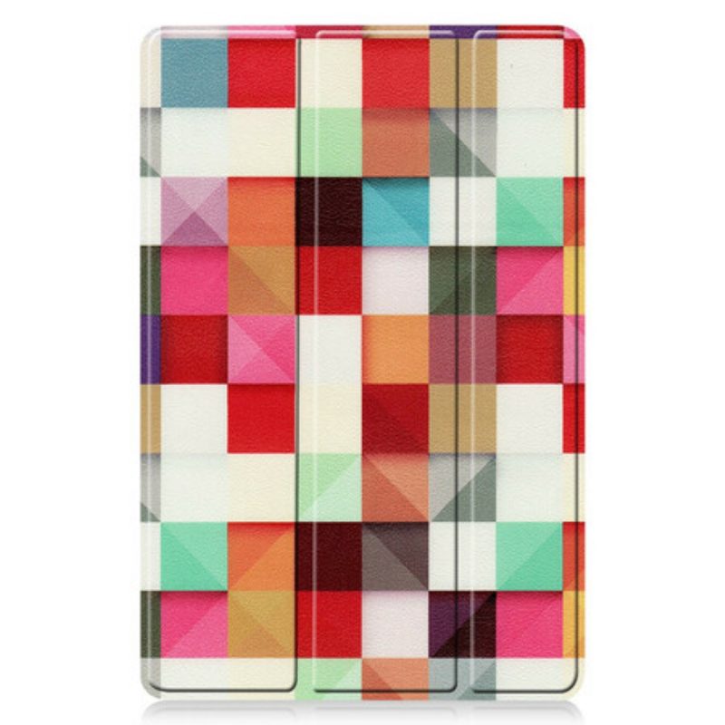 Custodia Samsung Galaxy Tab S8 / Tab S7 Portapenne In Mosaico