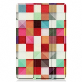 Custodia Samsung Galaxy Tab S8 / Tab S7 Portapenne In Mosaico