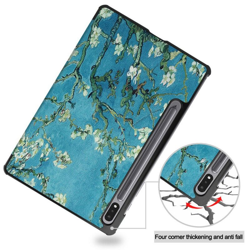 Custodia Samsung Galaxy Tab S8 / Tab S7 Portapenne Temple