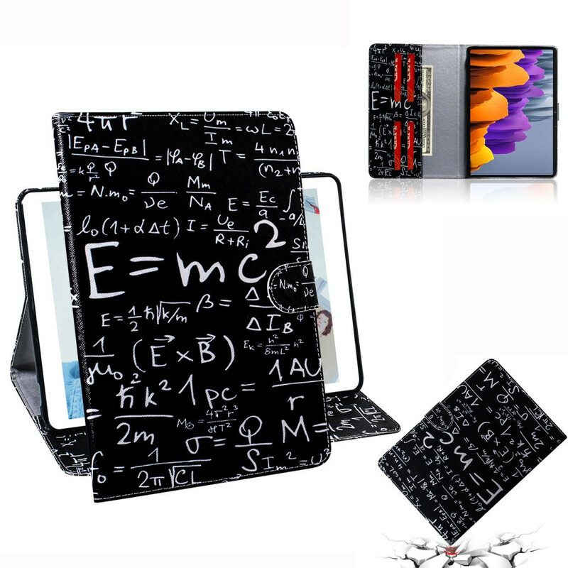 Folio Cover Samsung Galaxy Tab S8 / Tab S7 Calcoli Matematici