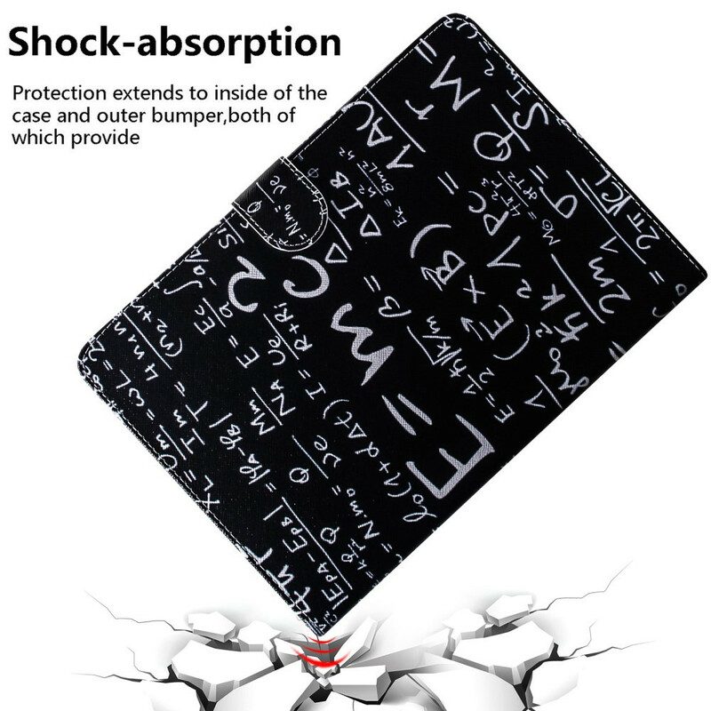 Folio Cover Samsung Galaxy Tab S8 / Tab S7 Calcoli Matematici