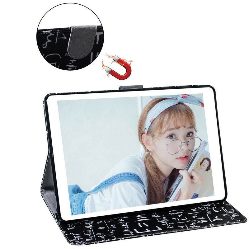 Folio Cover Samsung Galaxy Tab S8 / Tab S7 Calcoli Matematici