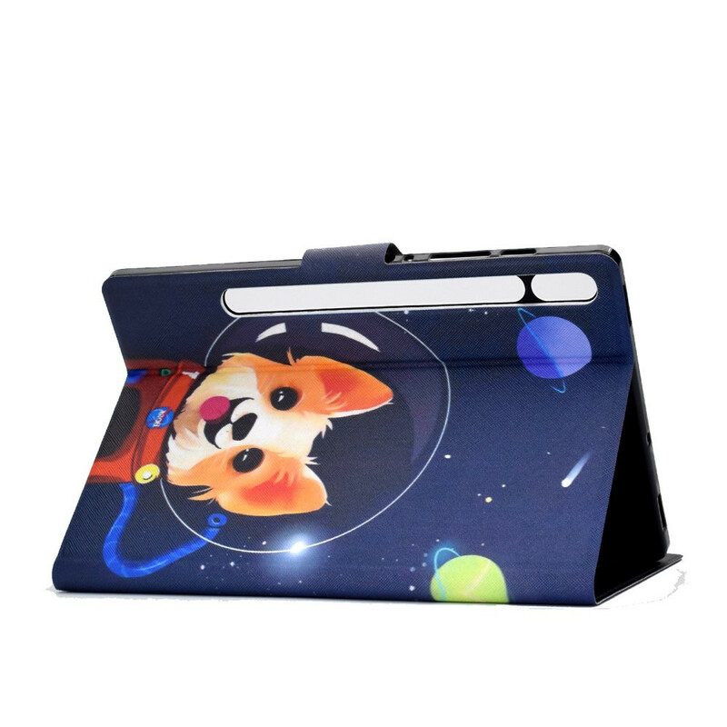 Folio Cover Samsung Galaxy Tab S8 / Tab S7 Cane Spaziale