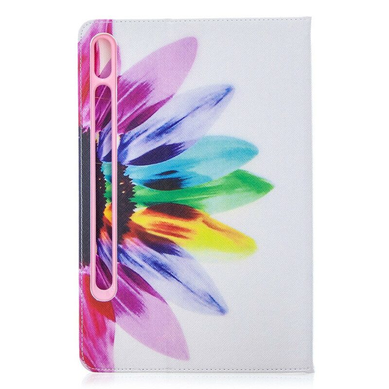 Folio Cover Samsung Galaxy Tab S8 / Tab S7 Fiore Dell'acquerello
