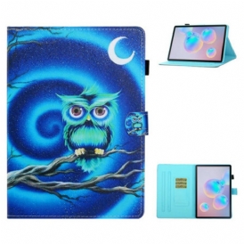 Folio Cover Samsung Galaxy Tab S8 / Tab S7 Gufo Divertente