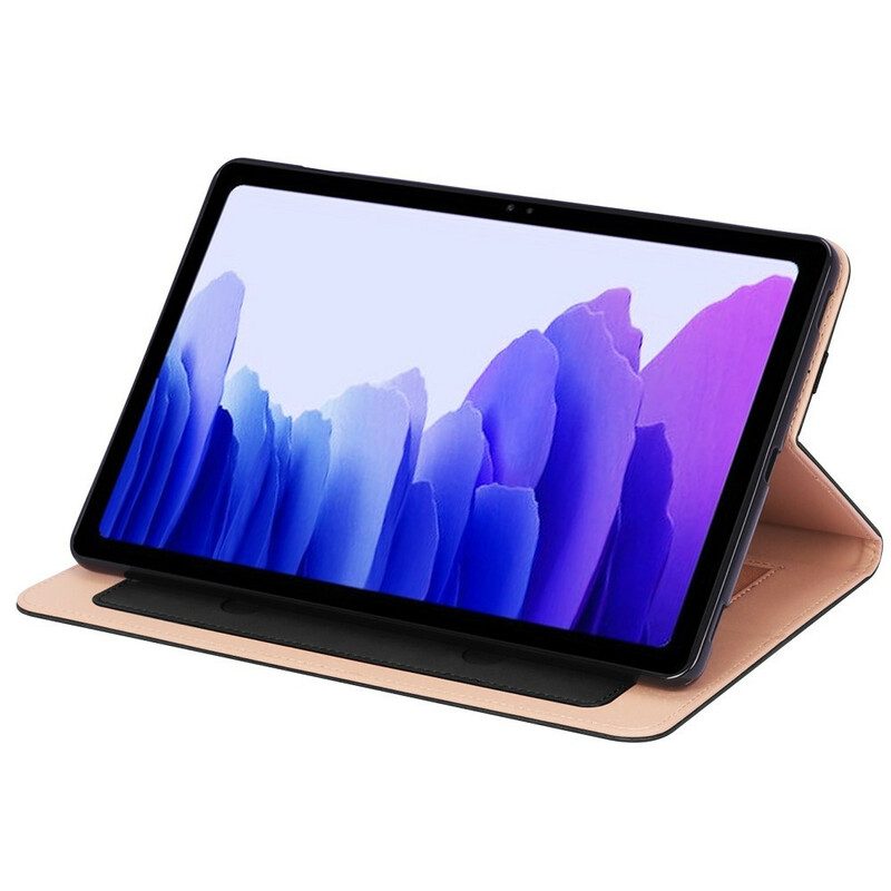 Folio Cover Samsung Galaxy Tab S8 / Tab S7 Stile In Pelle Con Cinturino
