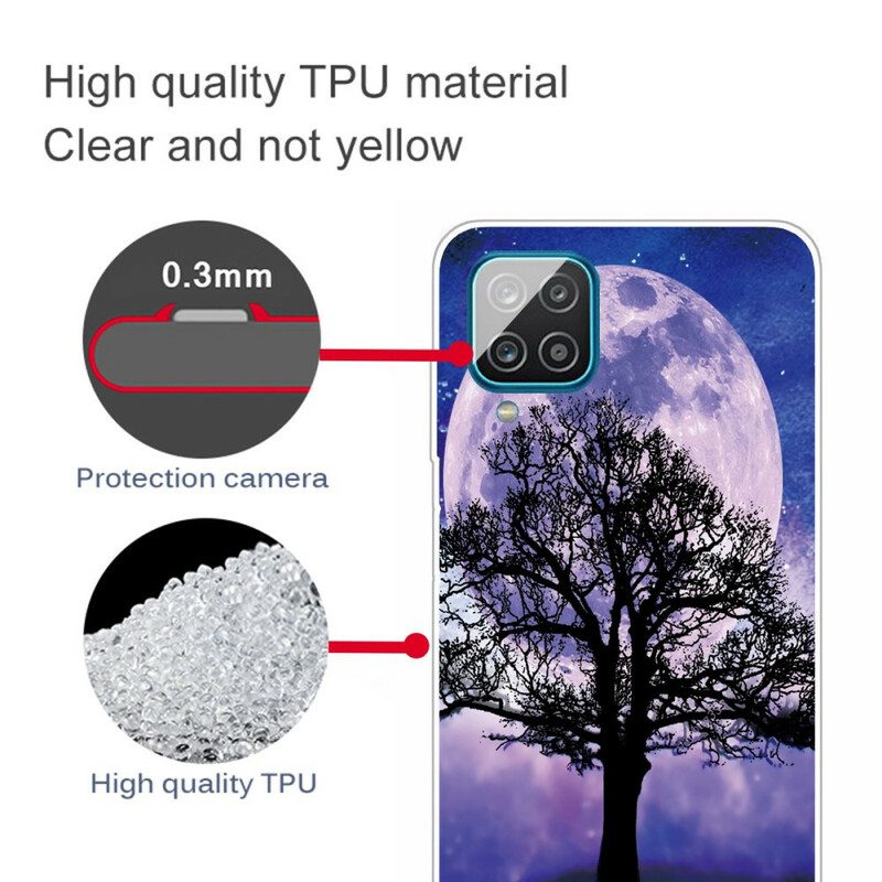 Cover Samsung Galaxy M12 / A12 Albero E Luna