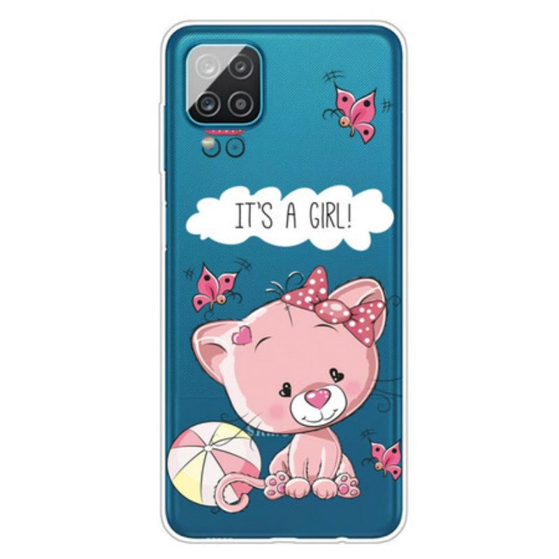 Cover Samsung Galaxy M12 / A12 È Una Ragazza