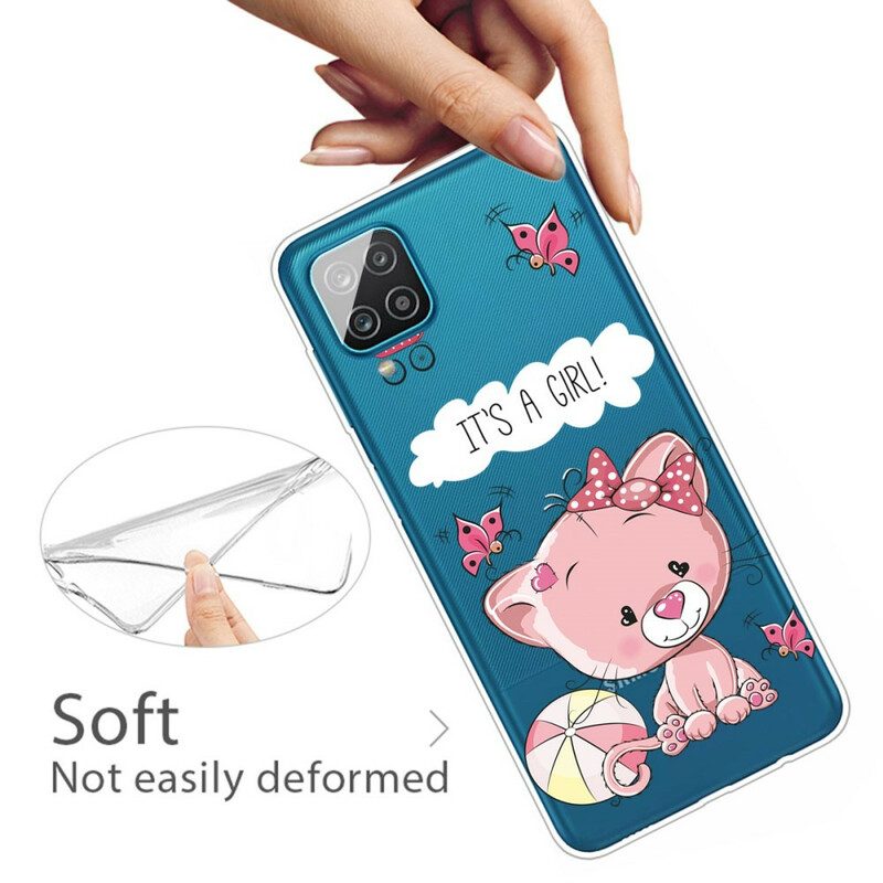 Cover Samsung Galaxy M12 / A12 È Una Ragazza