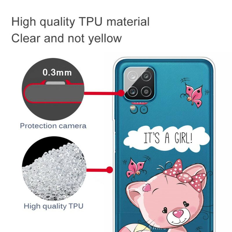 Cover Samsung Galaxy M12 / A12 È Una Ragazza
