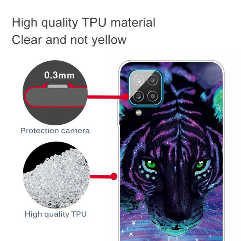 Cover Samsung Galaxy M12 / A12 Felino Favoloso