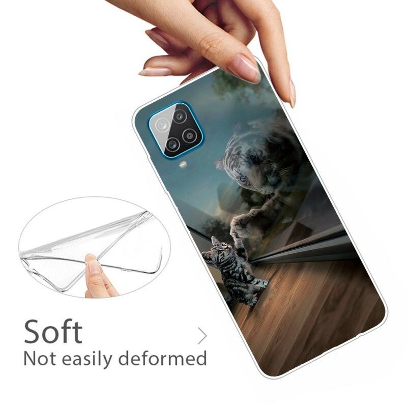 Cover Samsung Galaxy M12 / A12 Il Sogno Del Gattino