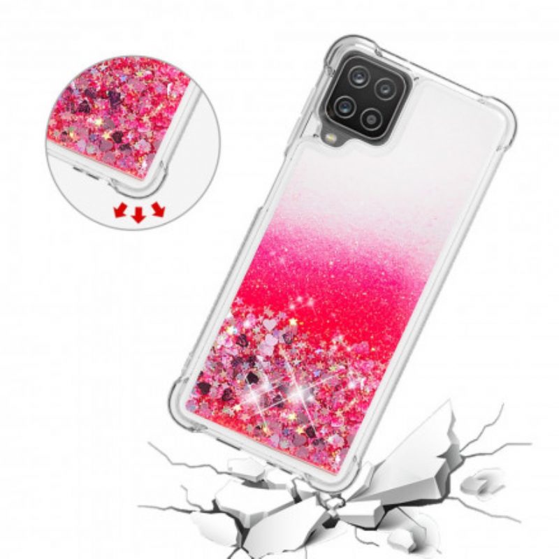 Cover Samsung Galaxy M12 / A12 Paillettes Desiderio