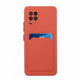 Cover Samsung Galaxy M12 / A12 Portacarte In Silicone