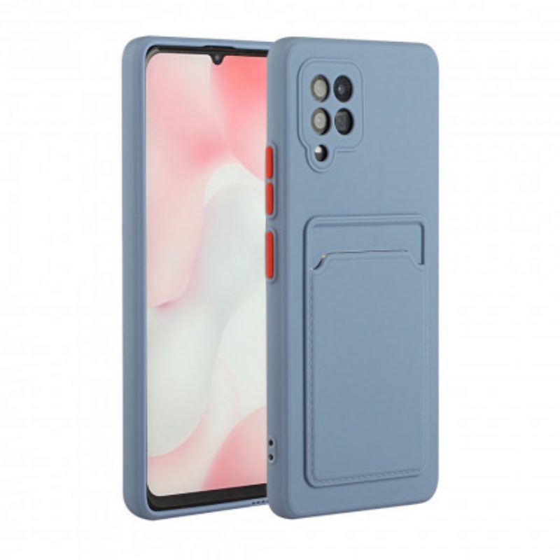Cover Samsung Galaxy M12 / A12 Portacarte In Silicone