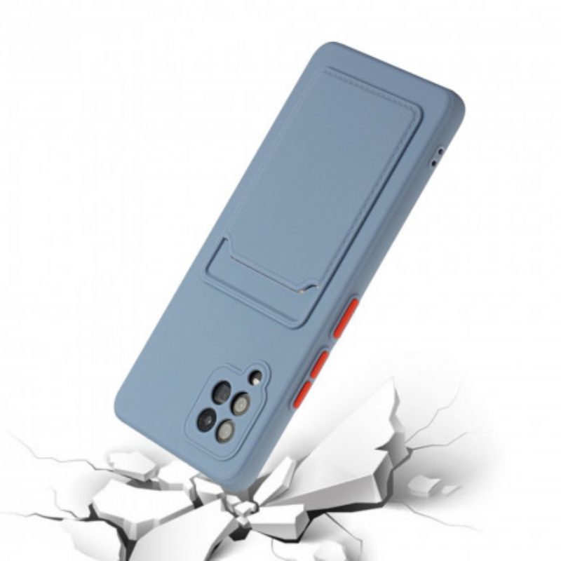 Cover Samsung Galaxy M12 / A12 Portacarte In Silicone