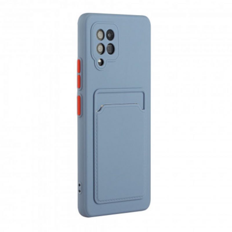 Cover Samsung Galaxy M12 / A12 Portacarte In Silicone