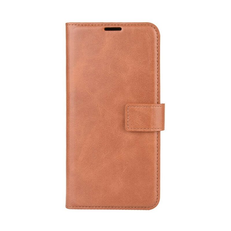 Custodia in pelle Samsung Galaxy M12 / A12 Effetto Pelle Smaltata
