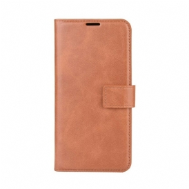 Custodia in pelle Samsung Galaxy M12 / A12 Effetto Pelle Smaltata