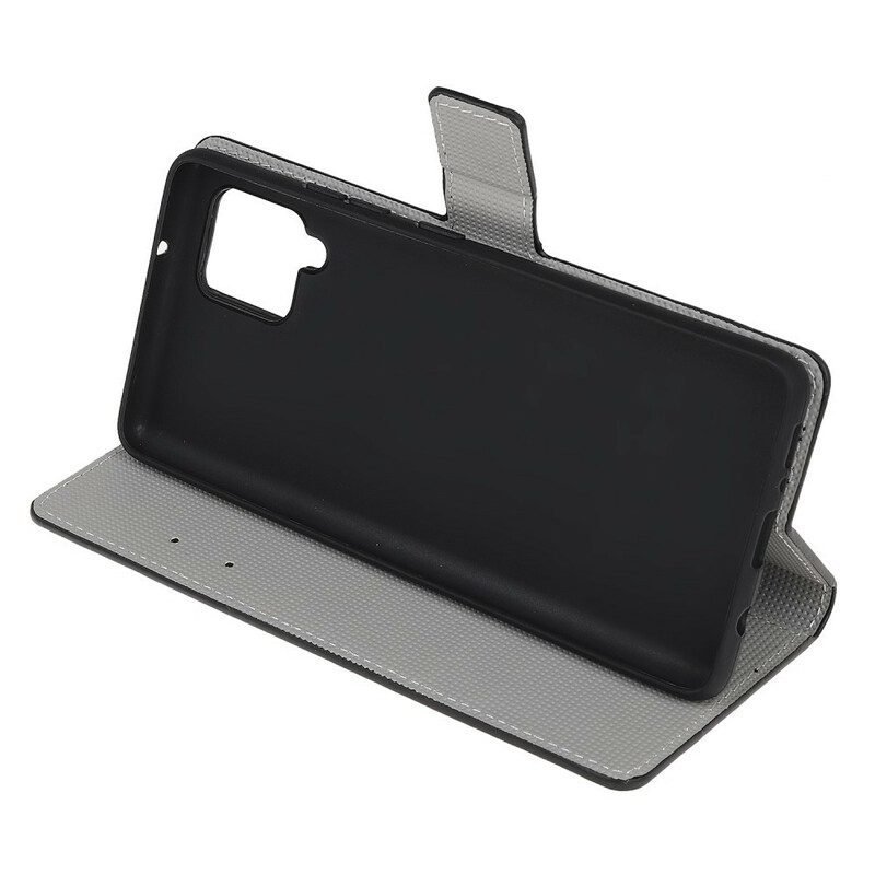 Custodia in pelle Samsung Galaxy M12 / A12 Non Toccare Il Mio Cellulare