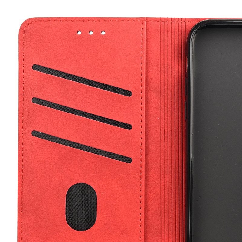 Folio Cover Samsung Galaxy M12 / A12 Custodia in pelle Effetto Pelle Business Bicolore
