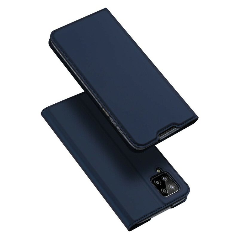 Folio Cover Samsung Galaxy M12 / A12 Custodia in pelle Pelle Pro Dux Ducis