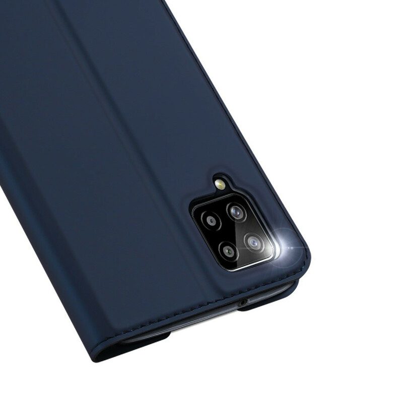 Folio Cover Samsung Galaxy M12 / A12 Custodia in pelle Pelle Pro Dux Ducis