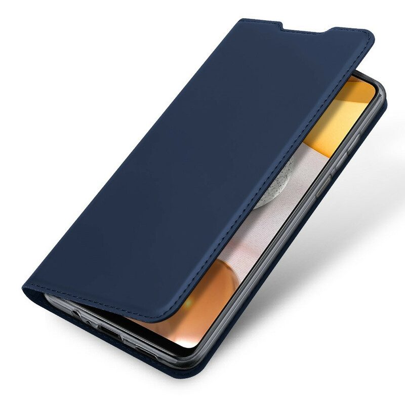 Folio Cover Samsung Galaxy M12 / A12 Custodia in pelle Pelle Pro Dux Ducis