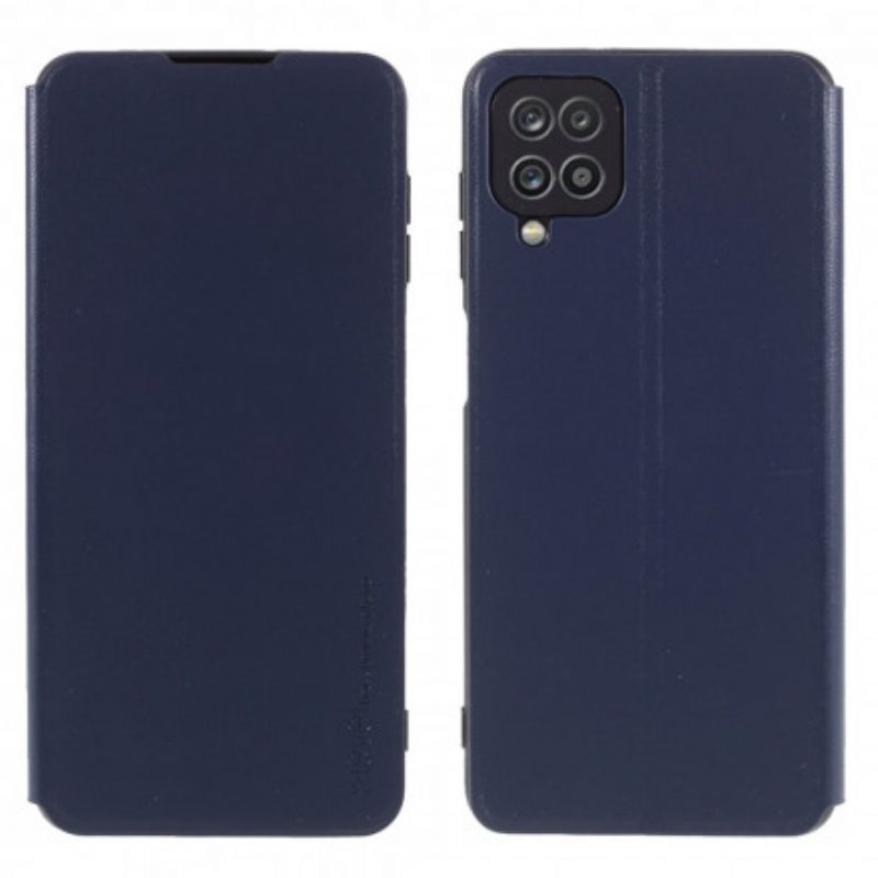 Folio Cover Samsung Galaxy M12 / A12 Custodia in pelle Serie Premium Livello X