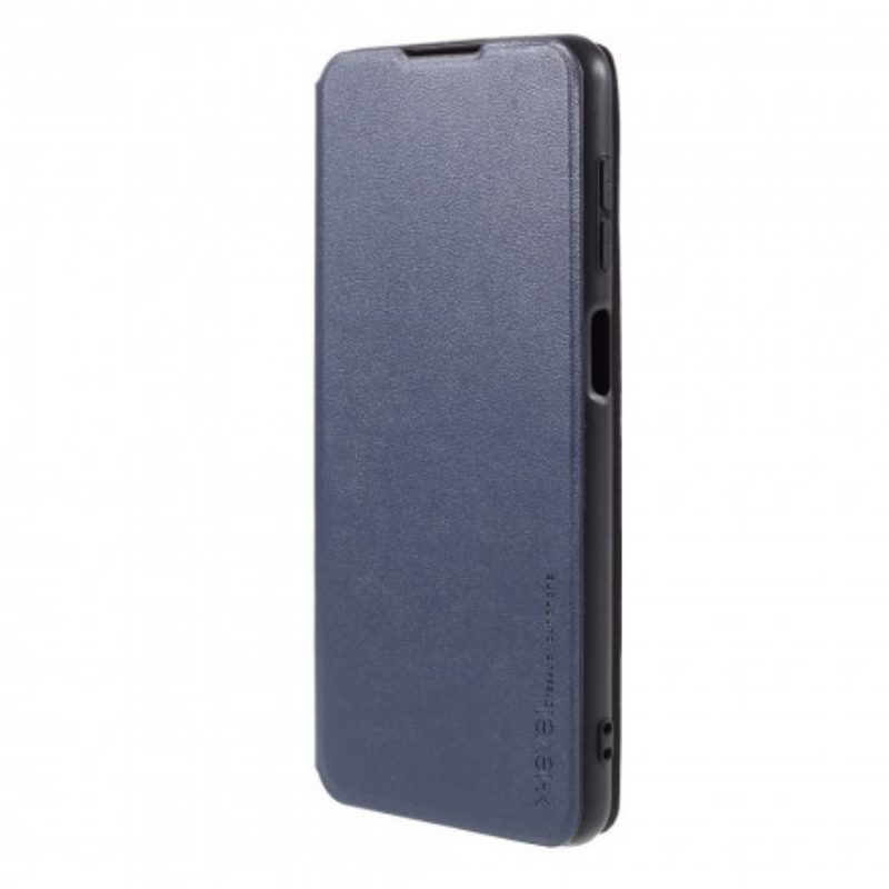 Folio Cover Samsung Galaxy M12 / A12 Custodia in pelle Serie Premium Livello X
