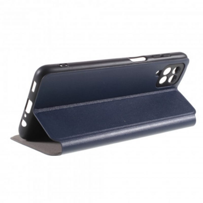 Folio Cover Samsung Galaxy M12 / A12 Custodia in pelle Serie Premium Livello X