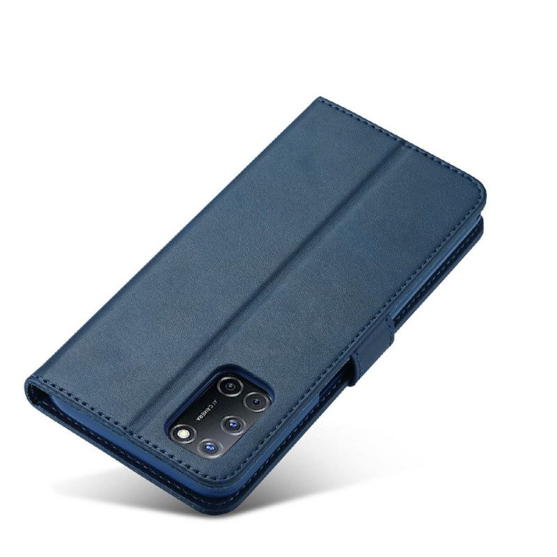 Custodia A Portafoglio Oppo Find X3 Lite Lc.imeeke Effetto Pelle