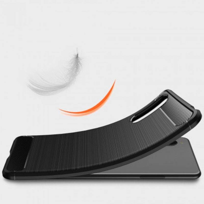 Cover Sony Xperia 5 III Fibra Di Carbonio Spazzolata