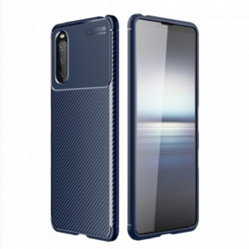 Cover Sony Xperia 5 III Tubo In Fibra Di Carbonio