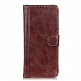 Custodia in pelle Sony Xperia 5 III Crosta Di Pelle Verniciata