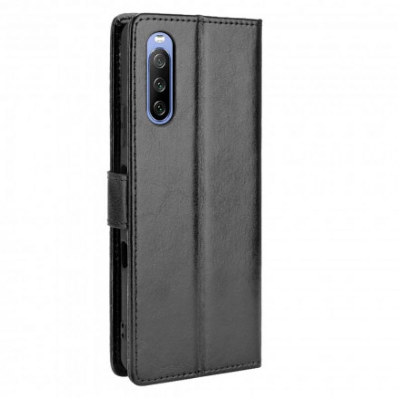 Custodia in pelle Sony Xperia 5 III Ecopelle Appariscente