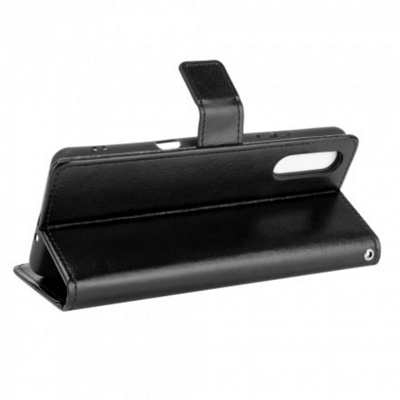 Custodia in pelle Sony Xperia 5 III Ecopelle Appariscente
