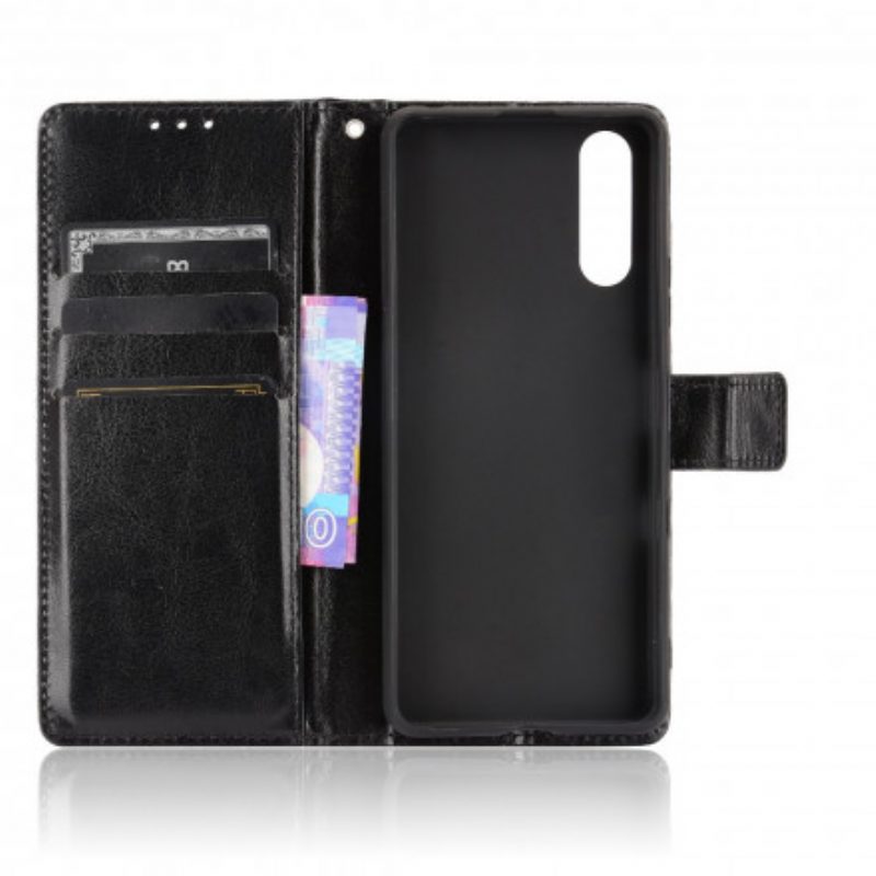 Custodia in pelle Sony Xperia 5 III Ecopelle Appariscente