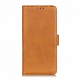 Custodia in pelle Sony Xperia 5 III Folio Cover Doppio Lembo