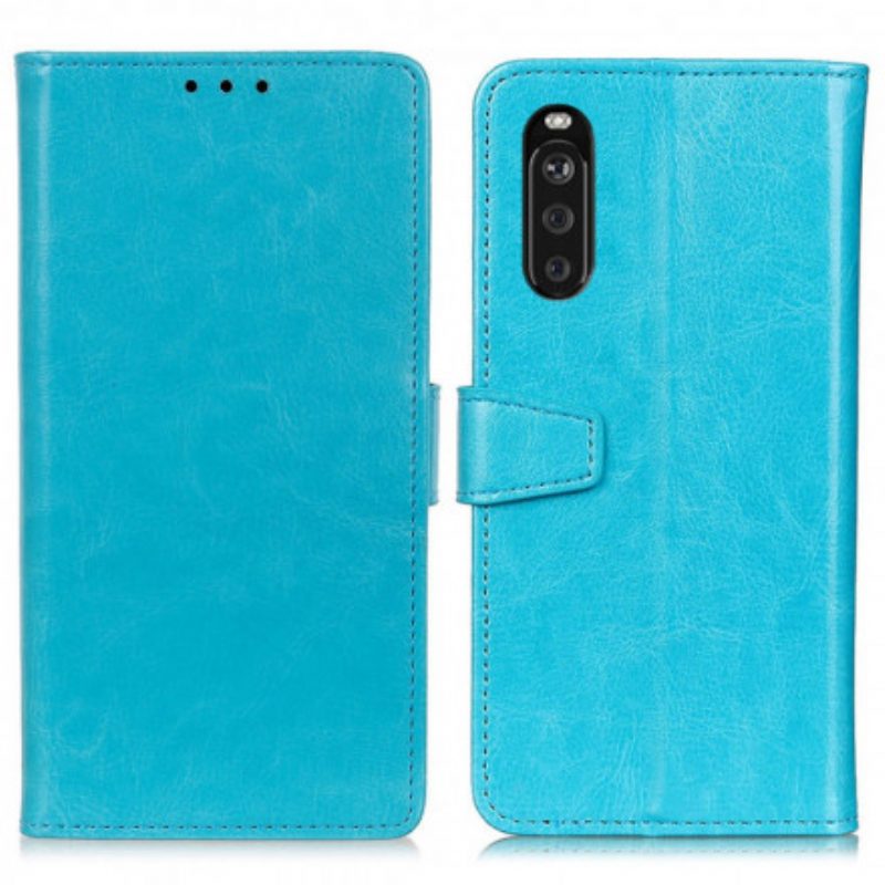 Folio Cover Sony Xperia 5 III Classico Effetto Pelle