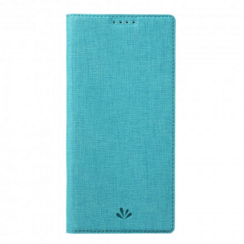 Folio Cover Sony Xperia 5 III Custodia in pelle Vili Dmx Testurizzato